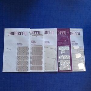 Jamberry Nail Wraps Set- Glitter and Glam